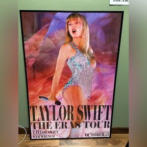 27" x 40 eras movie theater poster. This is NOT the tiny poster.